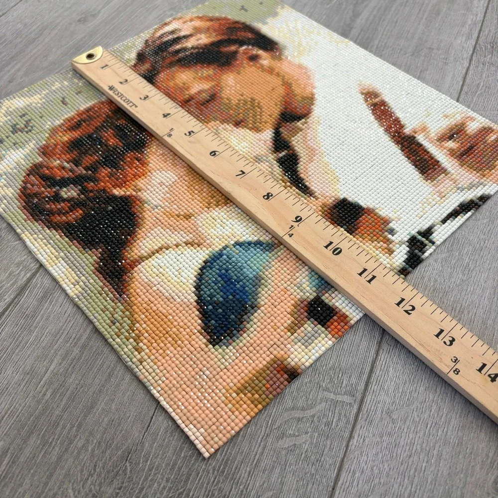 Titanic Jack and Rose Finished Diamond Art Painting 11.5x11.5 Movie Decor Mosaic